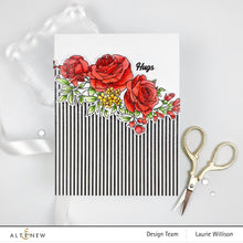 Load image into Gallery viewer, Paint-A-Flower: Rose Outline Stamp Set
