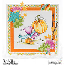 Load image into Gallery viewer, Bundle Girl At The Pumpkin Patch Rubber Stamp
