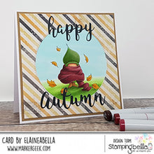 Load image into Gallery viewer, Bundle Girl In A Pile Of Leaves Rubber Stamp
