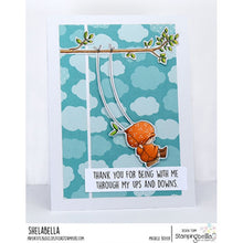 Load image into Gallery viewer, Bundle Girl On A Swing Rubber Stamp
