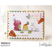 Load image into Gallery viewer, Bundle Girl Tea Party Rubber Stamp
