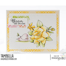 Load image into Gallery viewer, Bundle Girl With A Gardenia Rubber Stamp
