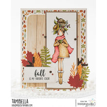 Load image into Gallery viewer, Curvy Girl Loves Autumn Rubber Stamp
