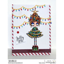 Load image into Gallery viewer, Christmas Tree Oddball Rubber Stamp
