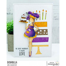 Load image into Gallery viewer, Curvy Girl Baker Rubber Stamp
