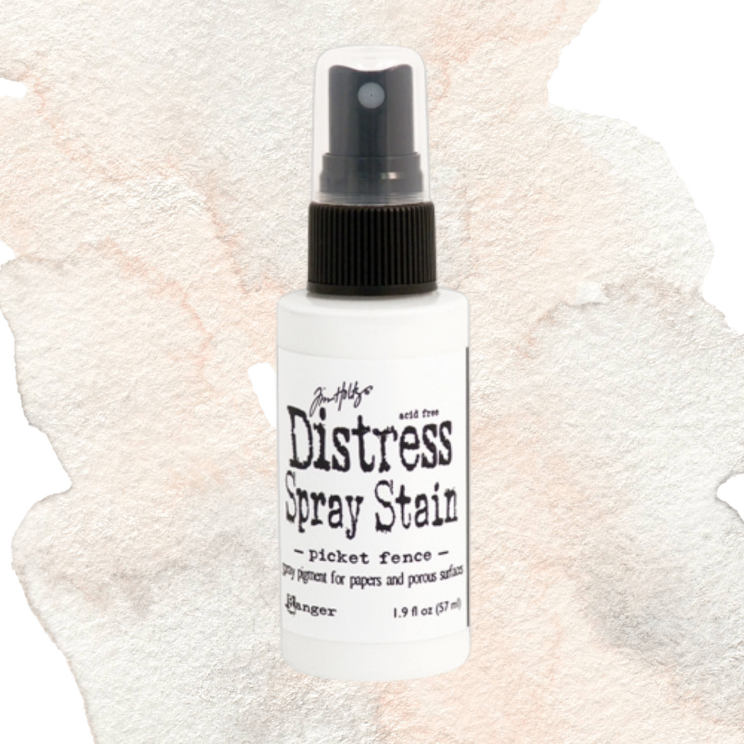 Distress® Spray Stain Picket Fence