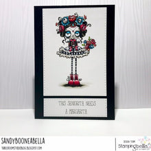 Load image into Gallery viewer, Day Of The Dead Oddball Rubber Stamp
