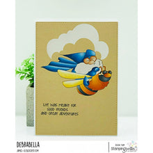 Load image into Gallery viewer, Flying Gnome Rubber Stamp
