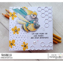 Load image into Gallery viewer, Flying Gnome Rubber Stamp
