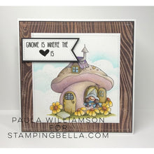 Load image into Gallery viewer, Gnome Home Rubber Stamp
