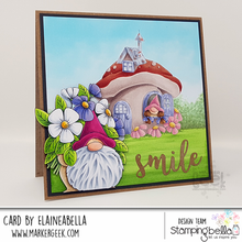 Load image into Gallery viewer, Gnome Home Rubber Stamp
