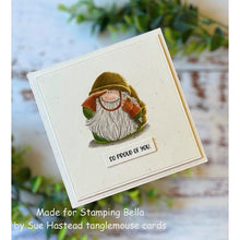 Load image into Gallery viewer, Gnome Soldier Rubber Stamp
