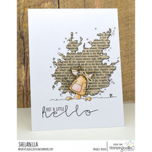 Load image into Gallery viewer, Hello Dandy Lion Rubber Stamp
