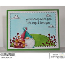 Load image into Gallery viewer, Lovey Gnomes Rubber Stamp
