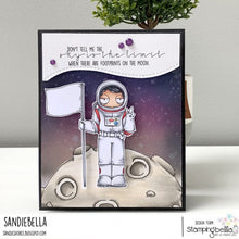 Load image into Gallery viewer, Oddball Astronaut Rubber Stamp
