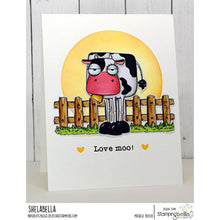 Load image into Gallery viewer, Oddball Barn, Hay And Fence Rubber Stamp
