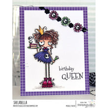 Load image into Gallery viewer, Oddball Birthday Queen Rubber Stamp
