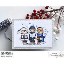 Load image into Gallery viewer, Oddball Carolers Rubber Stamp
