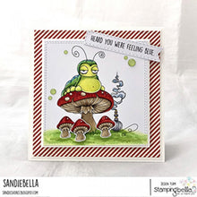 Load image into Gallery viewer, Oddball Caterpillar (Alice In Wonderland Collection) Rubber Stamp
