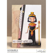 Load image into Gallery viewer, Oddball Cleopatra Rubber Stamp
