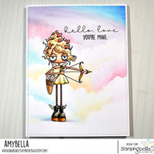 Load image into Gallery viewer, Oddball Cupid Rubber Stamp
