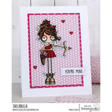 Load image into Gallery viewer, Oddball Cupid Rubber Stamp
