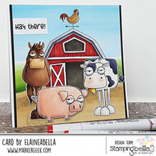 Load image into Gallery viewer, Oddball Farm Animals Rubber Stamp
