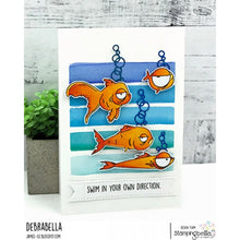 Load image into Gallery viewer, Oddball Fish Set Rubber Stamp
