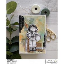 Load image into Gallery viewer, Oddball Girl Astronaut Rubber Stamp
