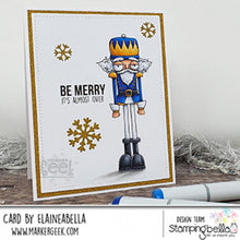 Load image into Gallery viewer, Oddball Nutcracker Rubber Stamp
