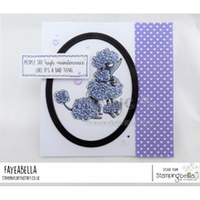 Load image into Gallery viewer, Oddball Poodle Rubber Stamp
