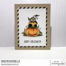 Load image into Gallery viewer, Oddball Pumpkin Pile Rubber Stamp
