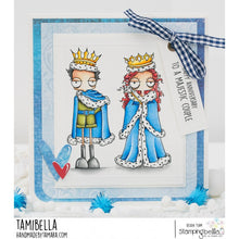 Load image into Gallery viewer, Oddball Queen And King Rubber Stamp
