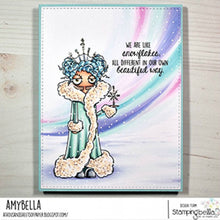 Load image into Gallery viewer, Oddball Snow Queen Rubber Stamp
