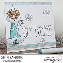 Load image into Gallery viewer, Oddball Snow Queen Rubber Stamp
