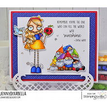 Load image into Gallery viewer, Oddball Snow White And The Seven Dwarves Rubber Stamp
