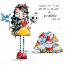 Load image into Gallery viewer, Oddball Snow White And The Seven Dwarves Rubber Stamp
