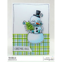 Load image into Gallery viewer, Oddball Snowman Rubber Stamp
