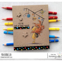 Load image into Gallery viewer, Out Of This World Dandy Lion Rubber Stamp
