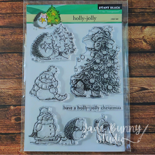 Holly-Jolly Clear Stamp Set