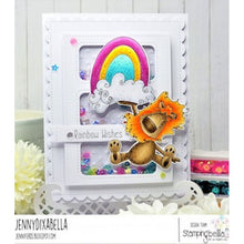 Load image into Gallery viewer, Rainbow Dandy Rubber Stamp
