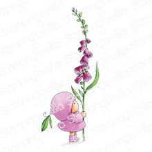 Load image into Gallery viewer, Bundle Girl With A Foxglove Rubber Stamp
