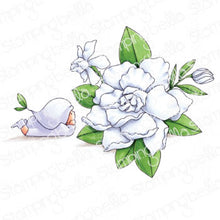 Load image into Gallery viewer, Bundle Girl With A Gardenia Rubber Stamp
