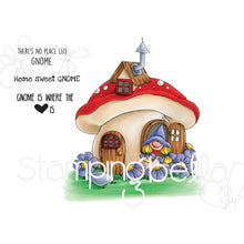 Load image into Gallery viewer, Gnome Home Rubber Stamp
