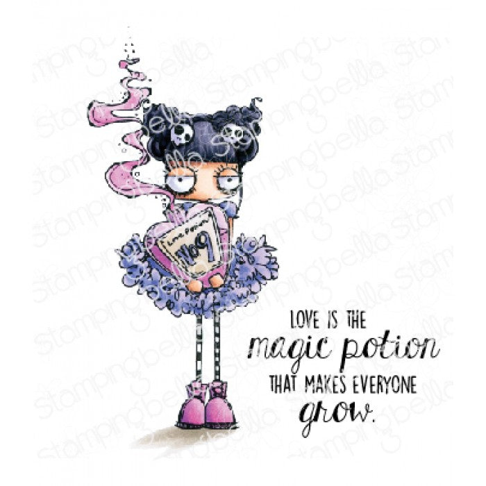 Love Potion Oddball Rubber Stamp