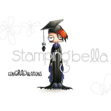 Load image into Gallery viewer, Oddball Boy Graduate Rubber Stamp
