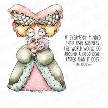 Load image into Gallery viewer, Oddball Duchess (Alice In Wonderland Collection) Rubber Stamp
