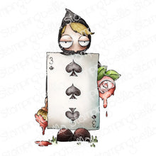 Load image into Gallery viewer, Oddball Playing Card (Alice In Wonderland Collection) Rubber Stamp
