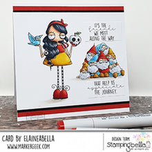 Load image into Gallery viewer, Oddball Snow White And The Seven Dwarves Rubber Stamp
