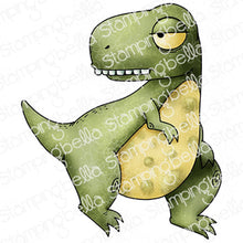 Load image into Gallery viewer, Oddball Solo Dino Rubber Stamp
